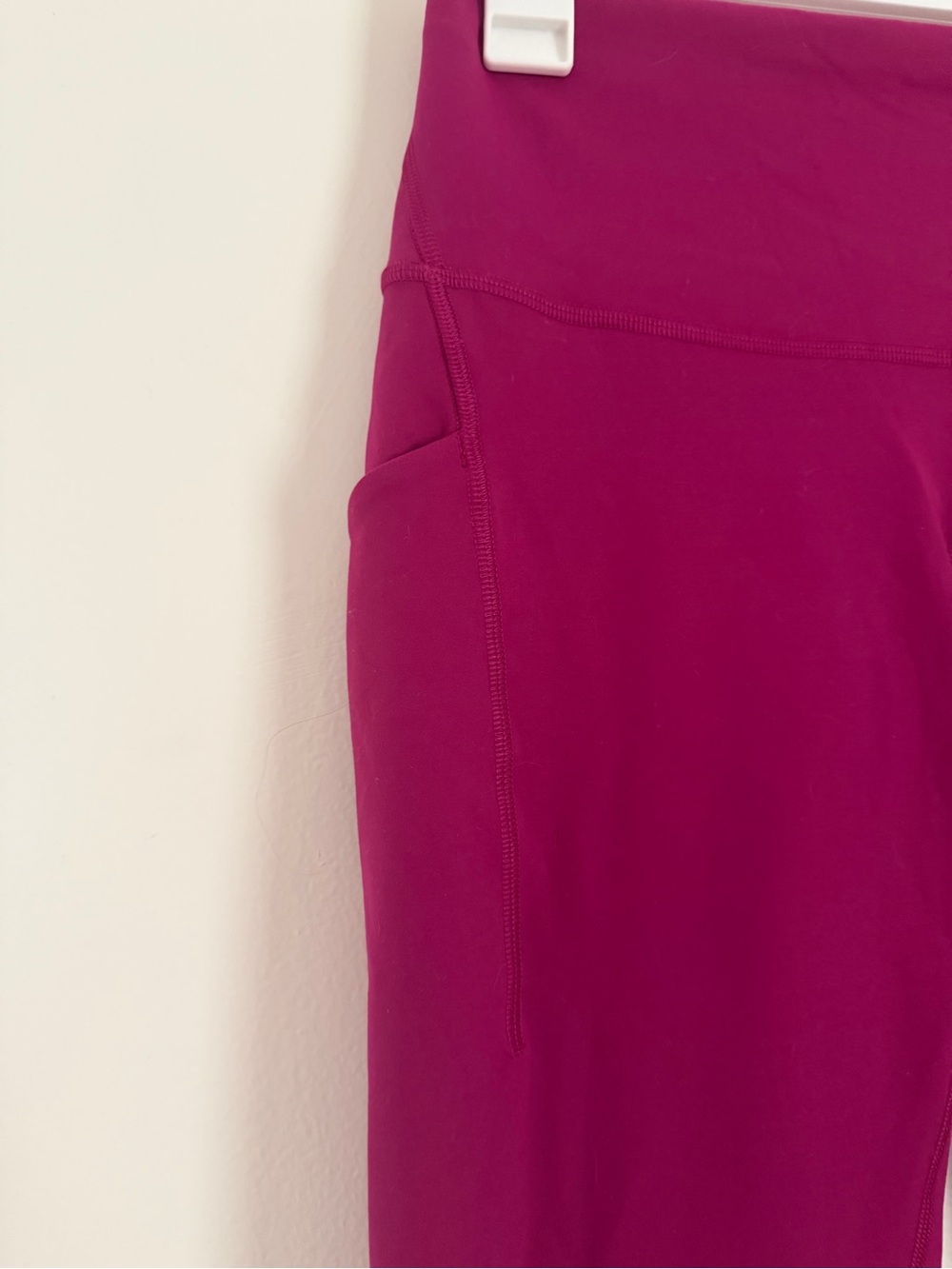 Wunder Train High Rise Tight with Pockets 25” (Raspberry) - Picture 6 of 7